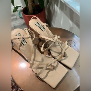 River Island nude heels, size 39 or UK 6/ US 8